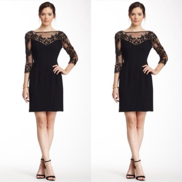 Monique Lhuillier Dresses & Skirts - ML MONIQUE LHUILLIER Embroidered Mini Dress